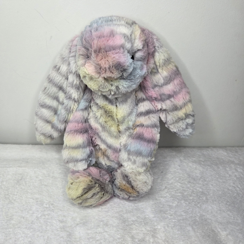 SOLD - BNWT Customized Jellycat Medium Bashful Bunny "Memphis"
